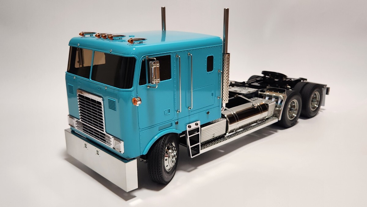 タミヤ 1／ 14 ビッグトラック　グローブライナー タンクセミトレーラーセット 新車カスタム タミヤ 1/14 グローブライナー ビッグトラックシリーズ