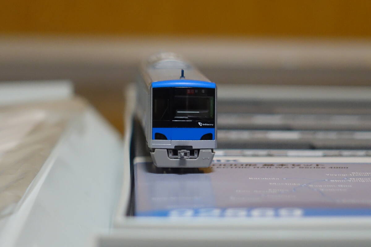 TOMIX　92569　92570　小田急4000形　基本+増結　10両　と　ジオマトリックス　E233系　2018年版　千代田　小田急直通前面表示　側面表示_7