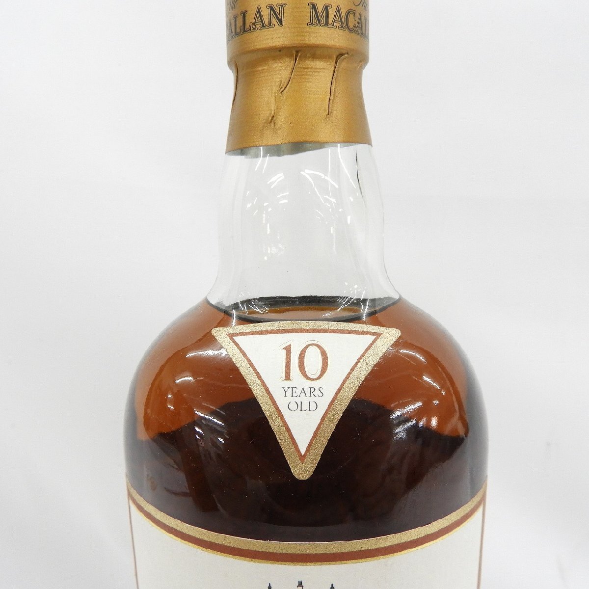未開栓】The MACALLAN ザ・マッカラン 10年 ハイランド シングルモルト