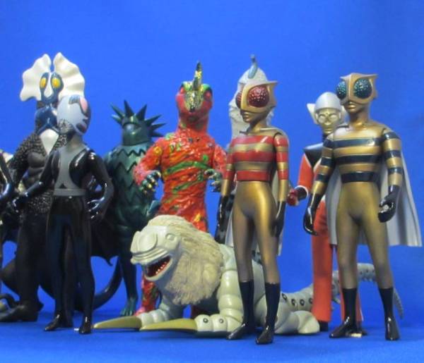 桑田次郎 ウルトラセブン怪獣 16体セット マーミット クール星人