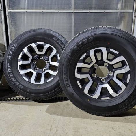 ☆再再販ランクル70 ランドクルーザー70 純正タイヤホイール 納車外し