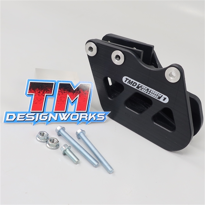 得価，送料無料 展示品 WR250F/450F/98-06 YZ250F/450F/98-06 TM Designworks ファクトリーエディション リアチェーンガイド ブラック 971096(ヤマハ用)｜売買されたオークション情報、yahooの商品情報をアーカイブ公開 - オ ヤマハ用