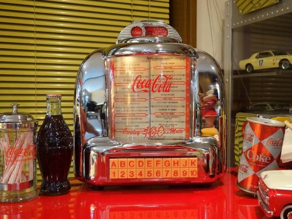 コカコーラ アメリカンダイナー ジュークボックス型ラジカセ 楽天市場