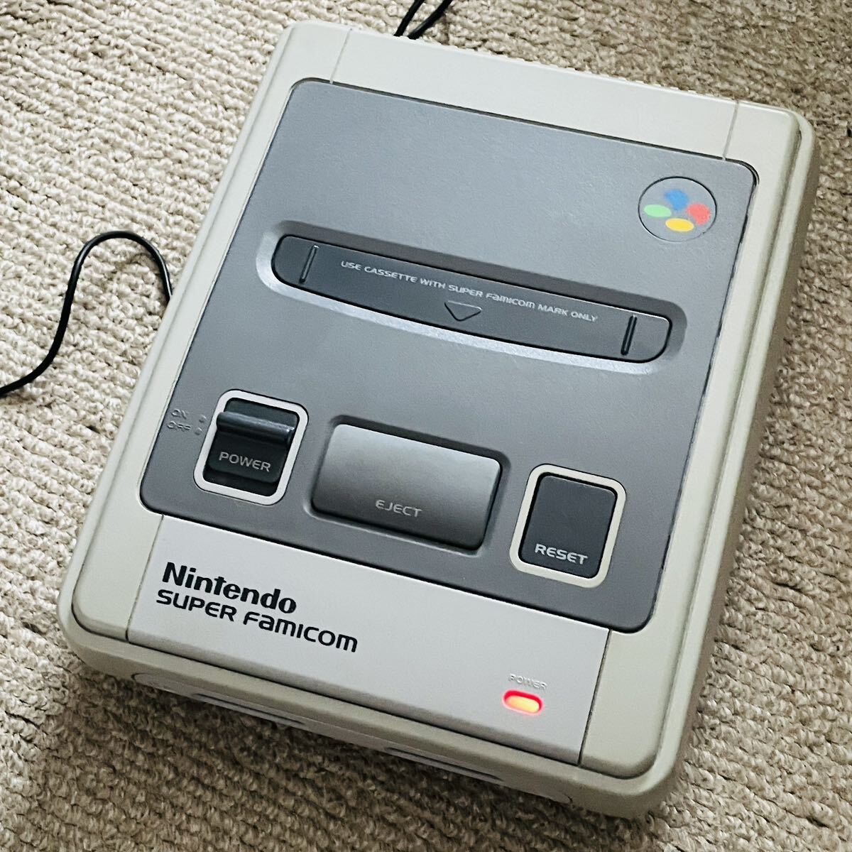 スーパーファミコン コントローラー ACアダプター 説明書 付き任天堂 Nintendo SHVC-001 初期型_2