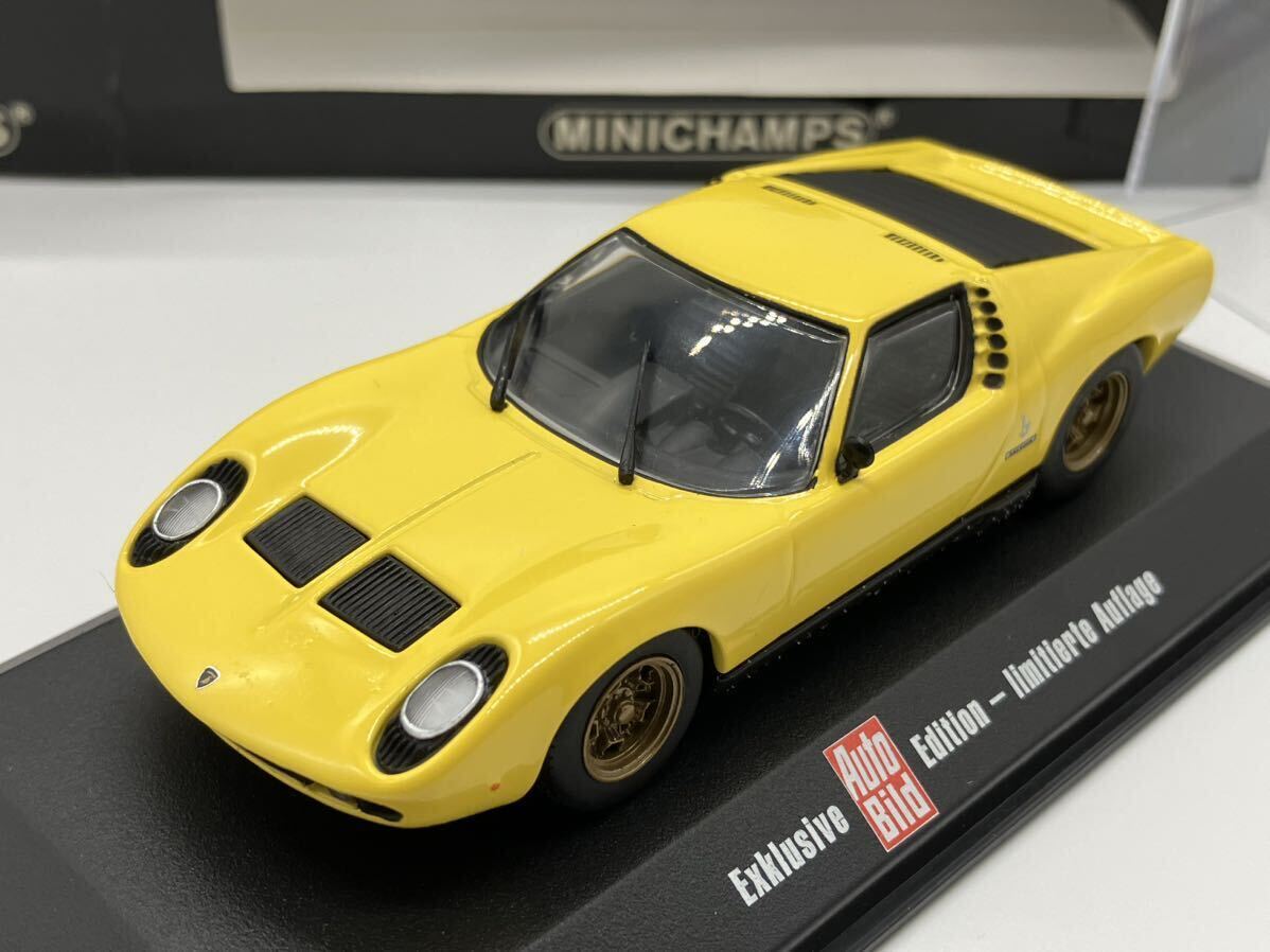 ミニチャンプス 1/43 Exclusive AutoBild Edition ランボルギーニ