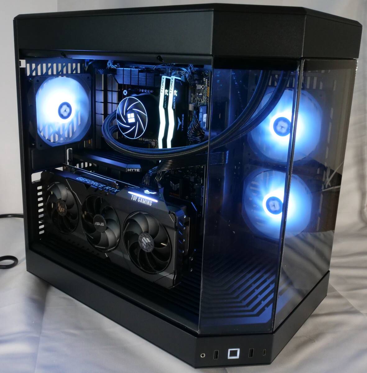ゲーミングPC Corei5 12400F / GeForce RTX3060ti / M.2SSD 1TB / HYTE