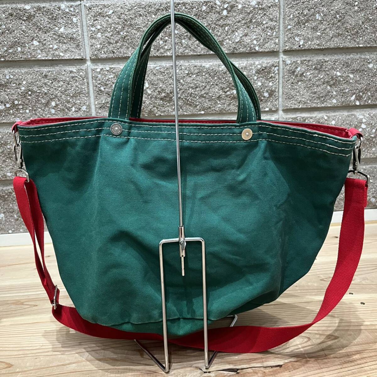 MIKIHOUSE ミキハウス トートバッグ ショルダーバッグ キャンバス