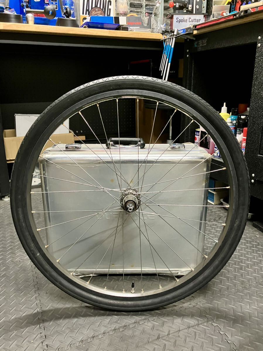 中古 SHIMANO XTR (M950) ハブ+ MAVIC 217 S.U.P. リム 手組みホイール