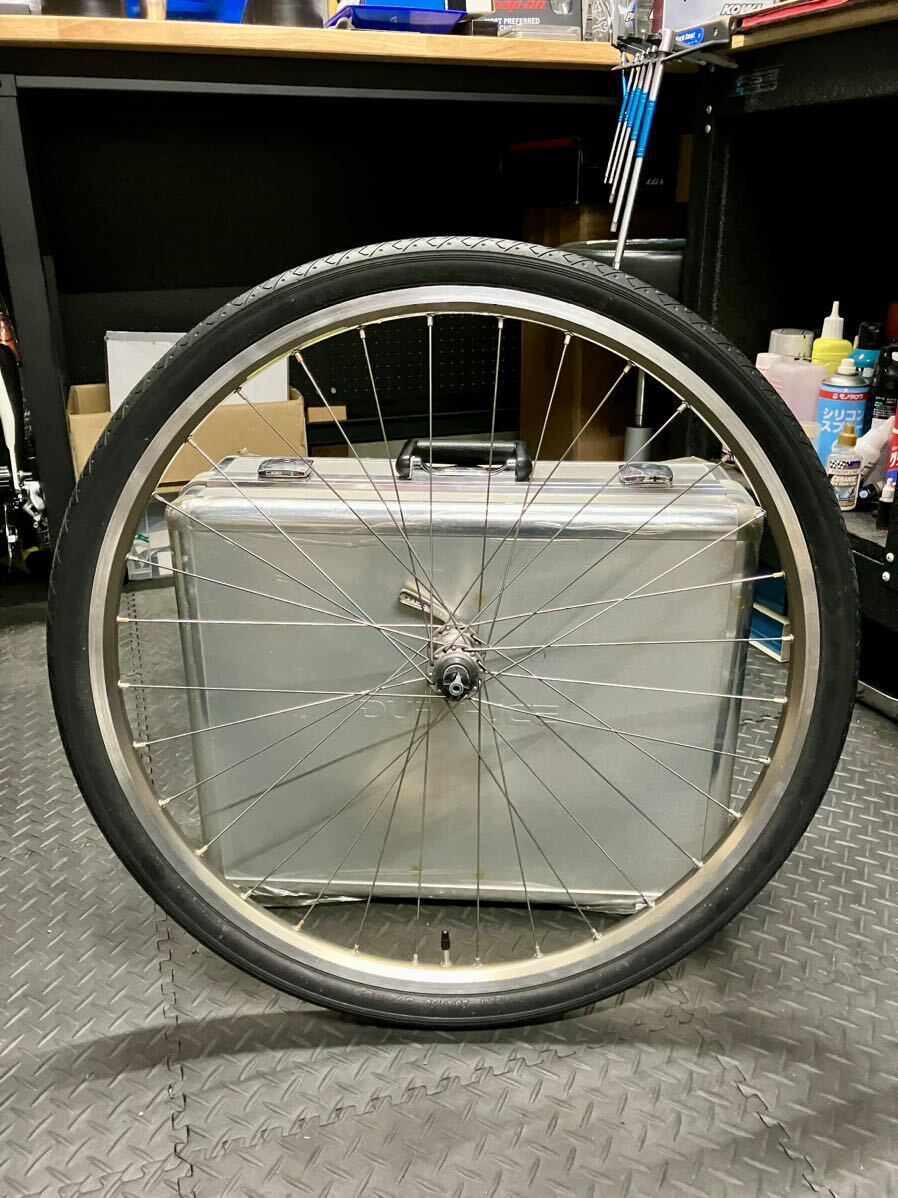 中古 SHIMANO XTR (M950) ハブ+ MAVIC 217 S.U.P. リム 手組みホイール