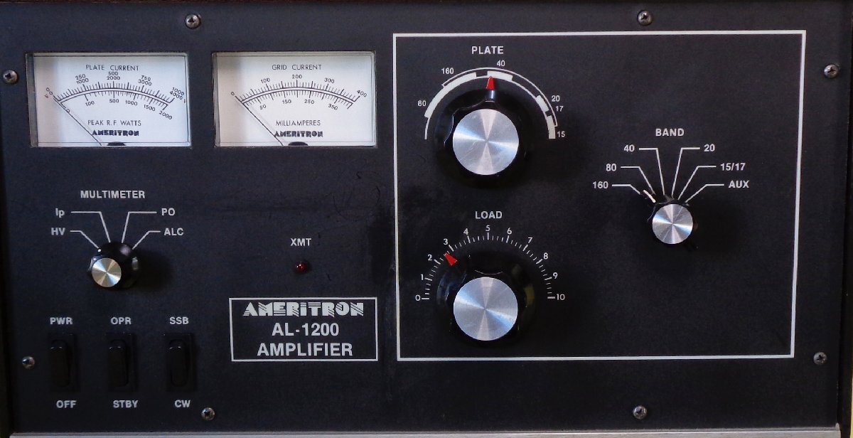 マニア向け AMERITRON HF1.5KWリニアアンプ AL-1200(固定)｜売買されたオークション情報、yahooの商品情報を ...