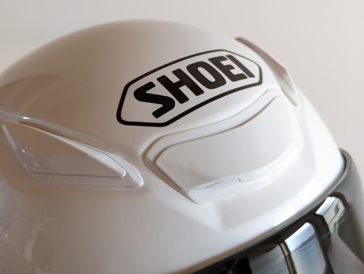 SHOEI Z8 Z-8 Lサイズ ルミナスホワイト インカム ビーコムワン B+Com