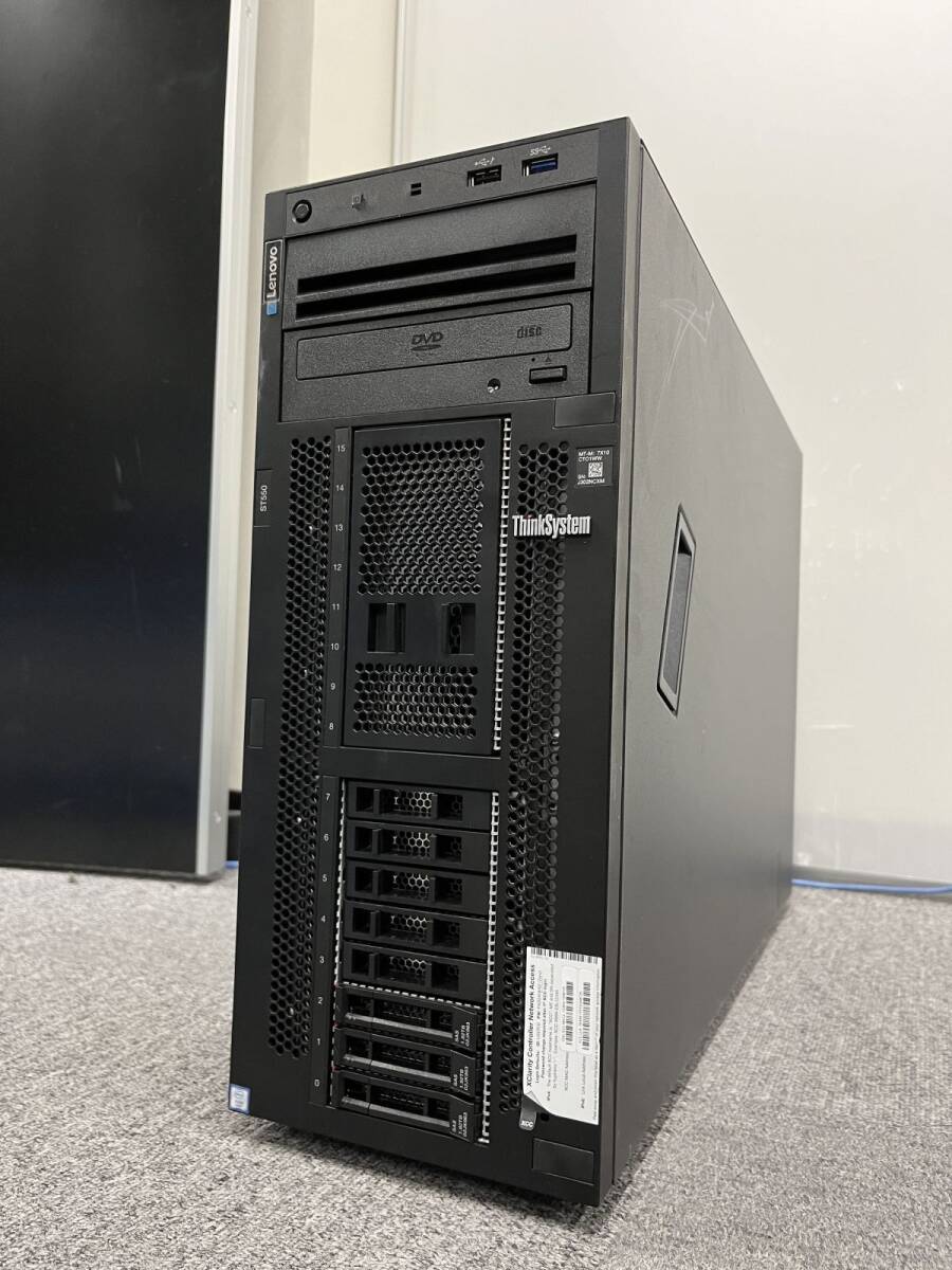 @XT0915 秋葉原万世鯖本舗 Lenovo ThinkSystem ST550 /CPU:Xeon Gold 5118 2基 24C48T ...