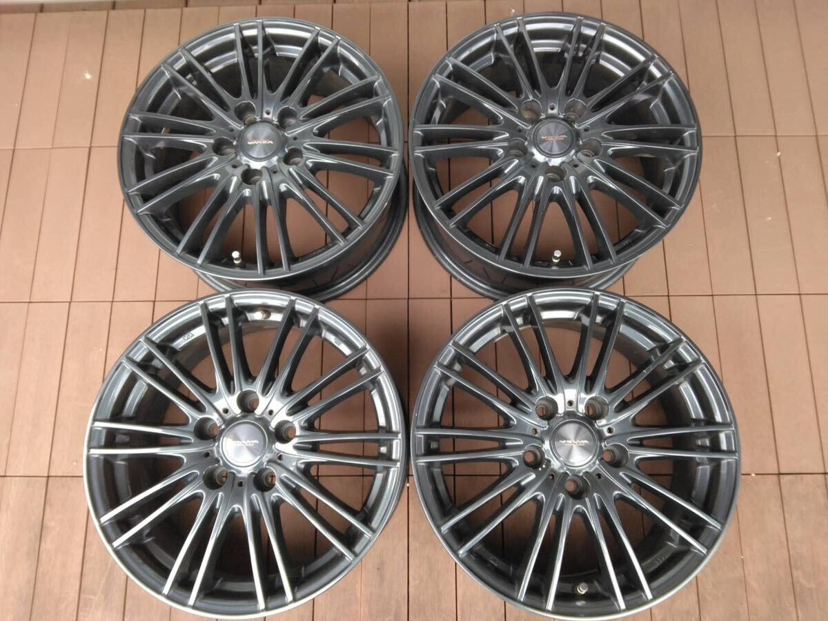 WEDS VELVA 16インチ　6.5jオフセット50 114.3×5穴　シルバー_1