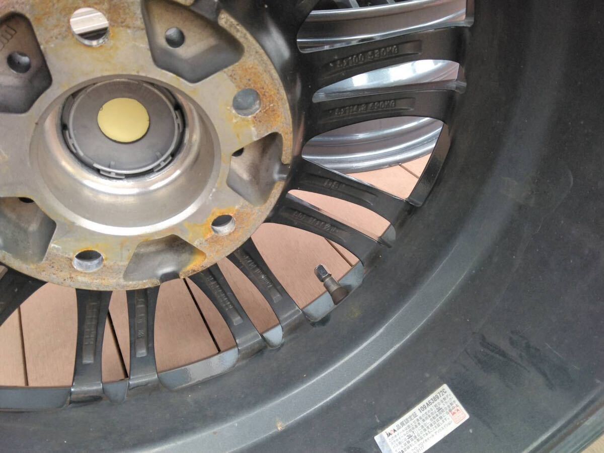 WEDS VELVA 16インチ　6.5jオフセット50 114.3×5穴　シルバー_6