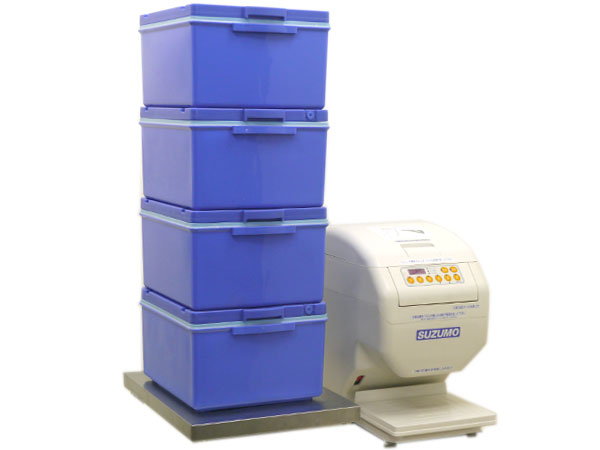 (832-0) SUZUMO 鈴茂器工 シャリ弁ロボ GST-FBB 自動 ご飯盛り付け機 ふわりかシリーズ 100V メンテ済み 取説付き 業務用 中古 引き取り歓迎 海外仕様】ご飯盛付けロボット GST-FBB｜鈴茂器工