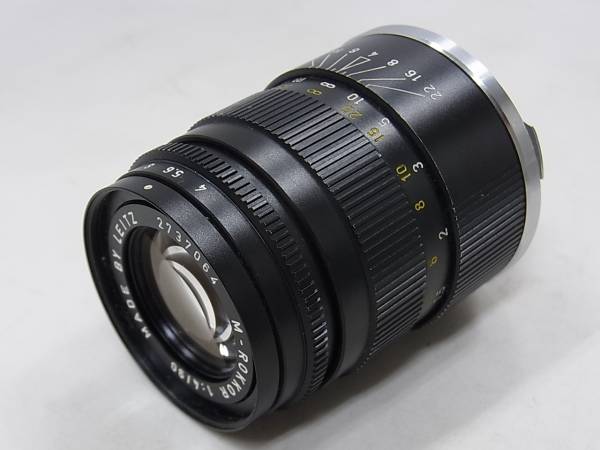 【中古/ジャンク】ミノルタ M-ロッコール 90mm F4 (CL用)