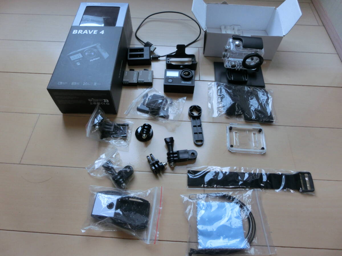 AKASO 4Kウェアラブルカメラ Brave4 _1