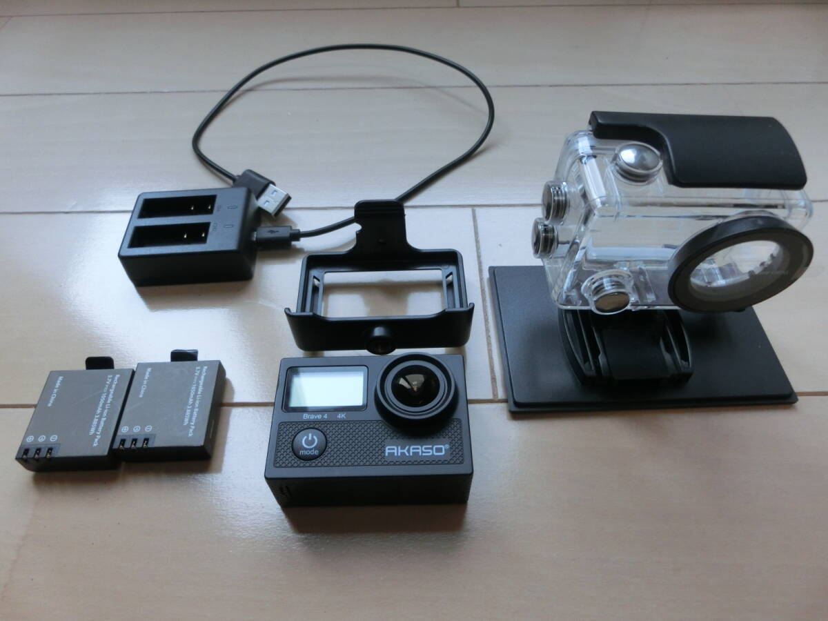 AKASO 4Kウェアラブルカメラ Brave4 _2