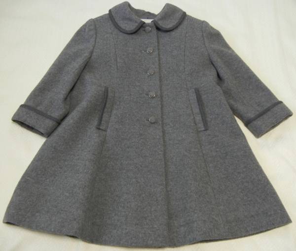 美品☆ファミリアfamiliar☆上品なコート120cmケープ付き(120（115  