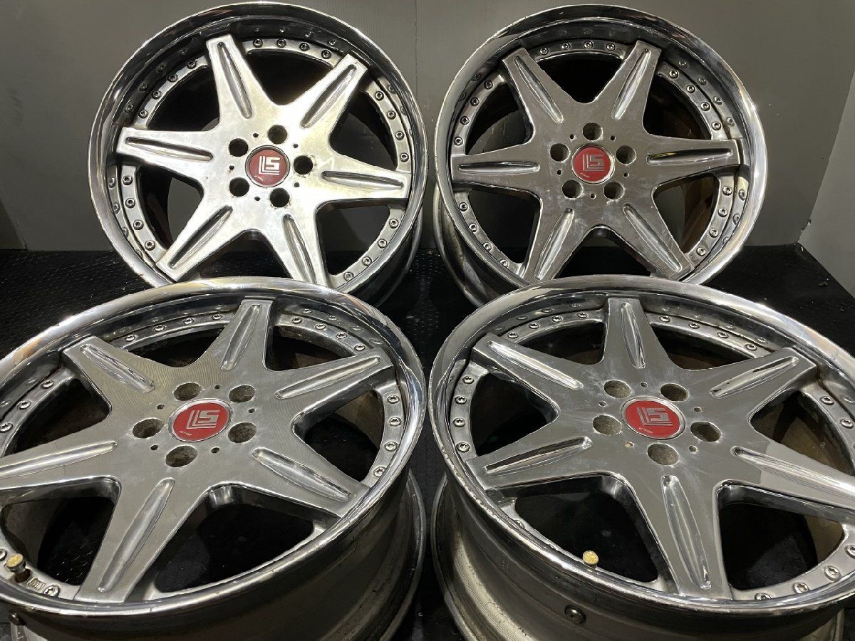 WORK LS406 ワーク 社外ホイール 19インチ 4本 9J/10J5HPCD114.3+35 深