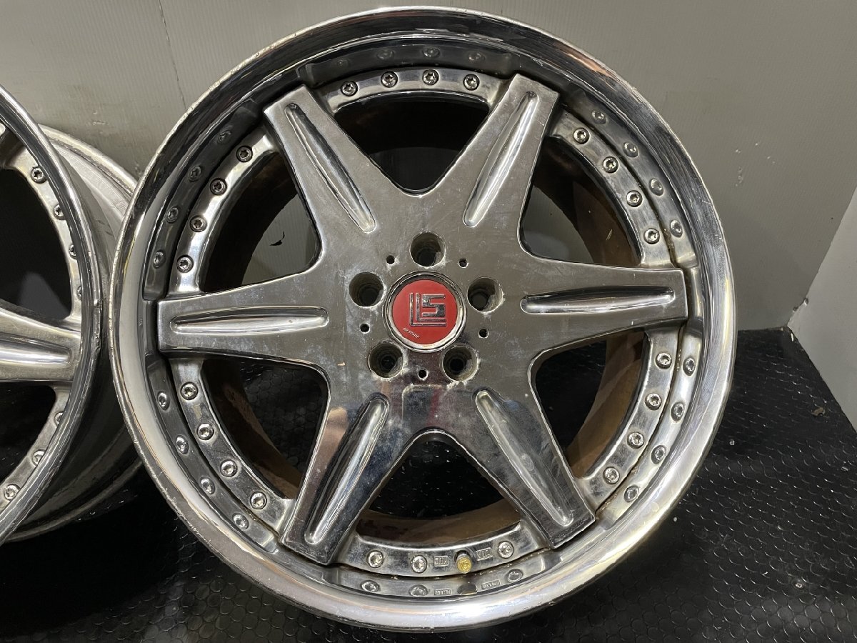 WORK LS406 ワーク 社外ホイール 19インチ 4本 9J/10J5HPCD114.3+35 深