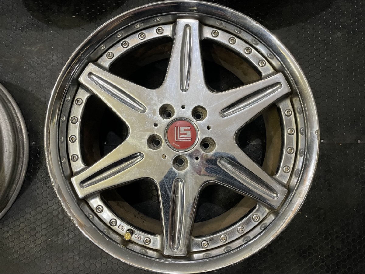 WORK LS406 ワーク 社外ホイール 19インチ 4本 9J/10J5HPCD114.3+35 深