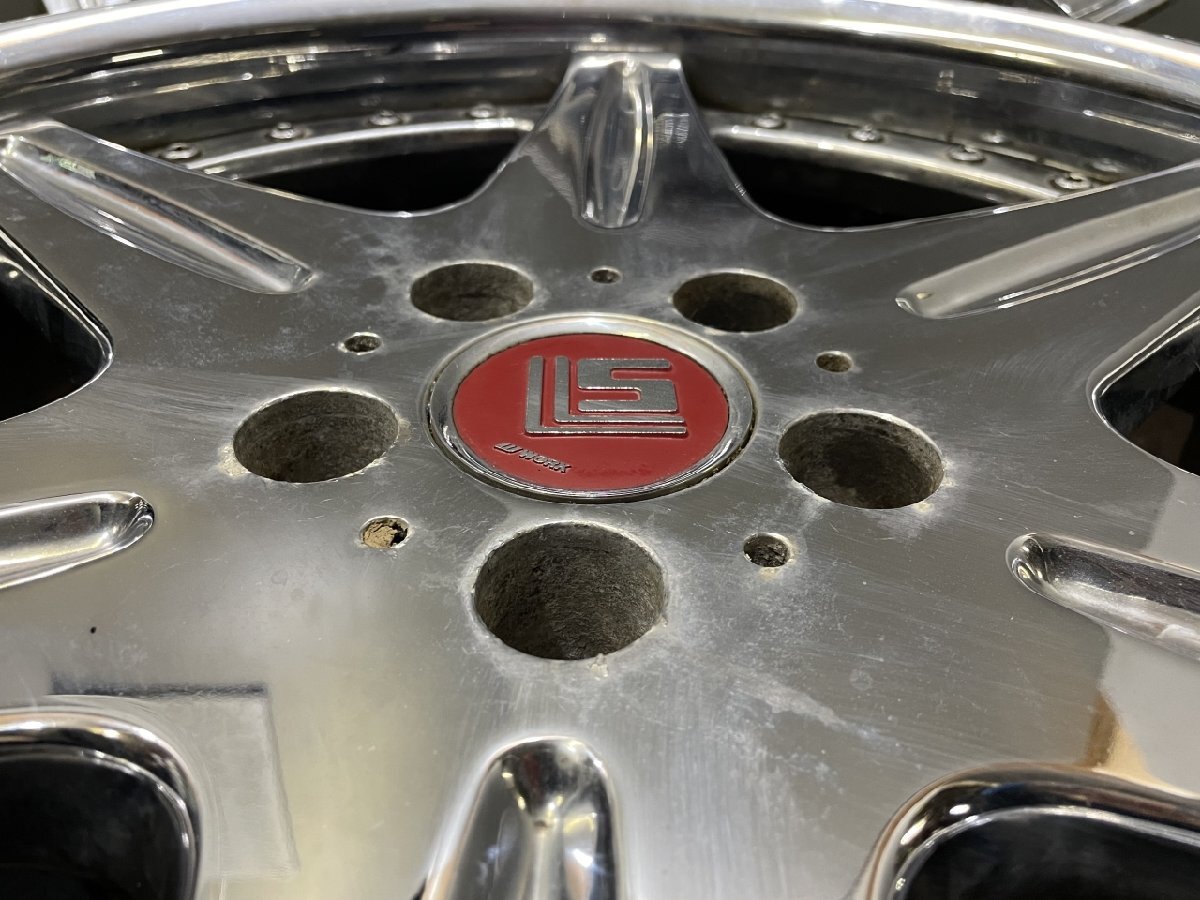 WORK LS406 ワーク 社外ホイール 19インチ 4本 9J/10J5HPCD114.3+35 深