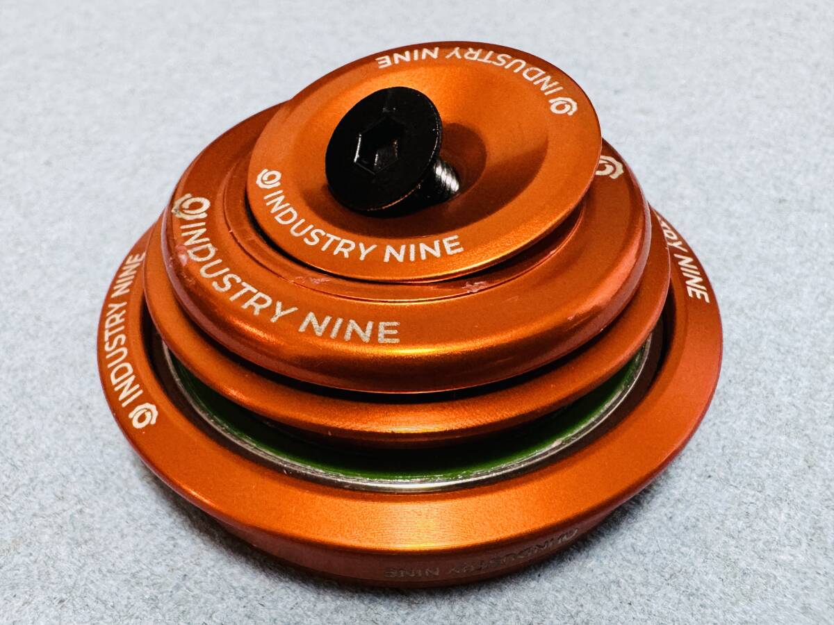 ■送料込み！オマケ付き！■ Industry Nine インダストリーナイン iRiX ヘッドセット ZS44/ZS56 オレンジ■スペーサー付属_1