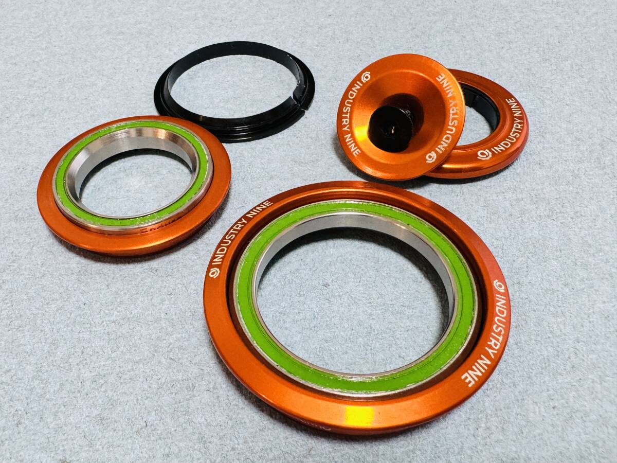 ■送料込み！オマケ付き！■ Industry Nine インダストリーナイン iRiX ヘッドセット ZS44/ZS56 オレンジ■スペーサー付属_2