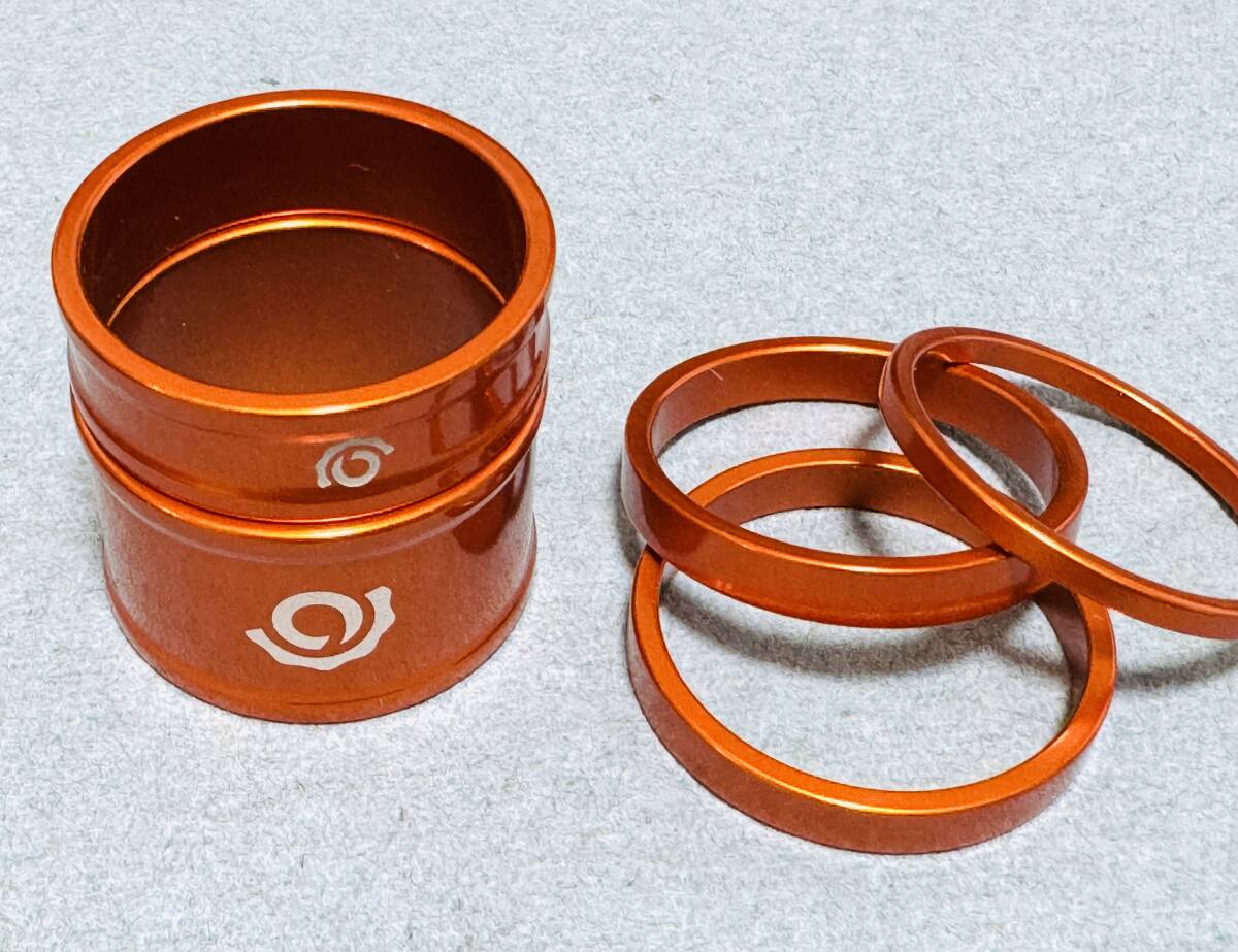 ■送料込み！オマケ付き！■ Industry Nine インダストリーナイン iRiX ヘッドセット ZS44/ZS56 オレンジ■スペーサー付属_6