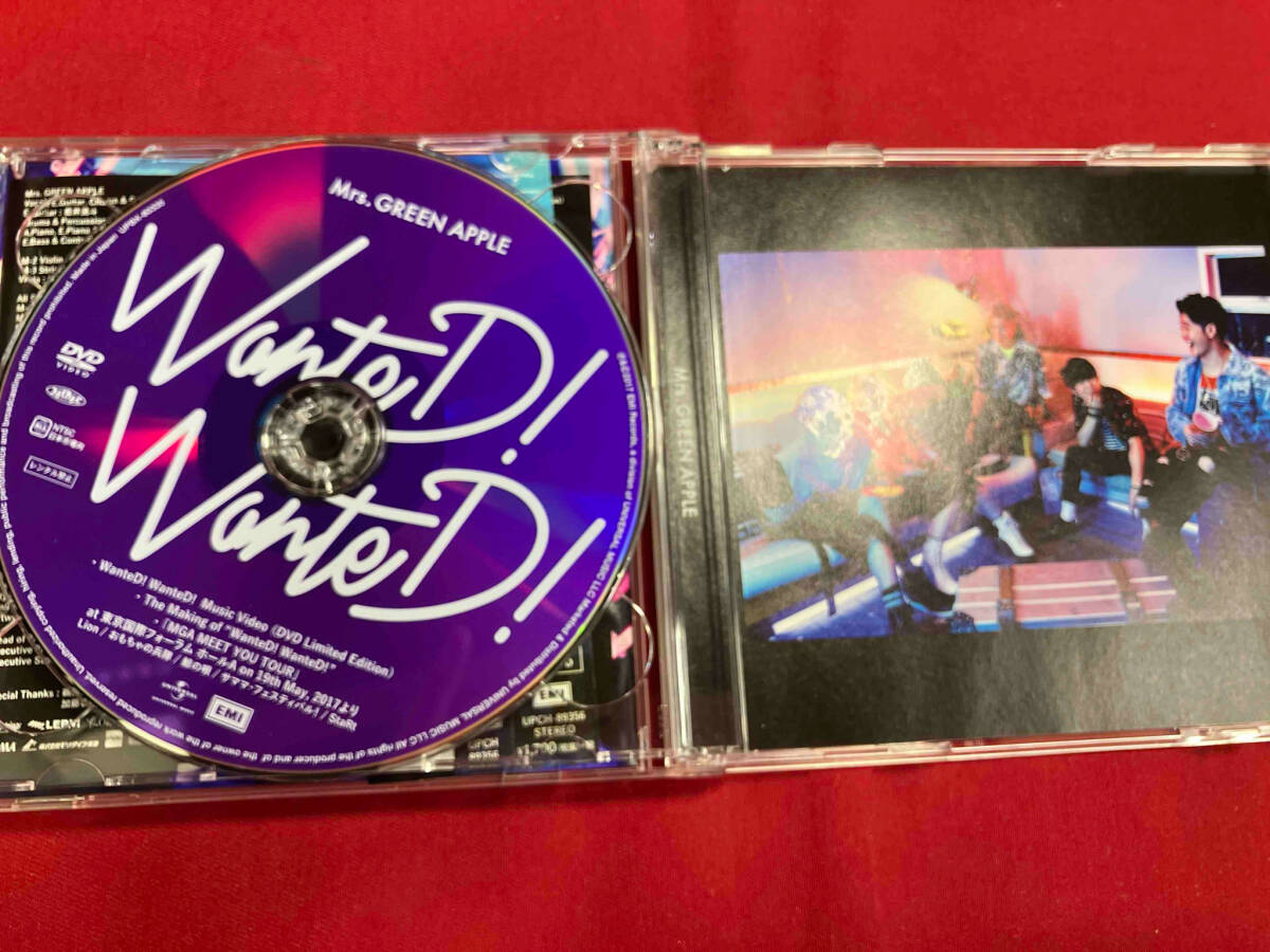ジャンク Mrs.GREEN APPLE CD WanteD! WanteD!(初回限定盤)(DVD付 