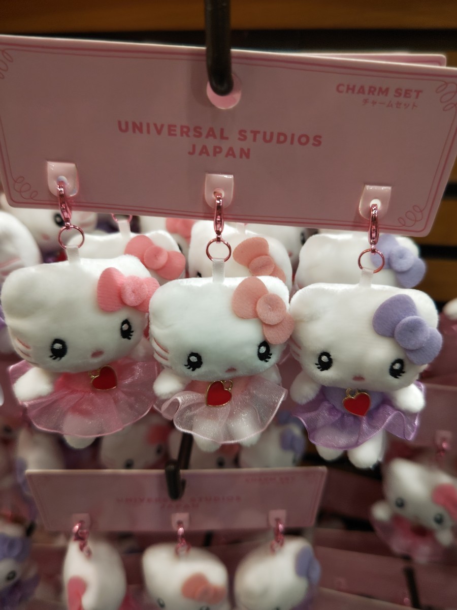 USJ　ハローキティ　マスコット　チャームセット　購入代行　送料無料_1