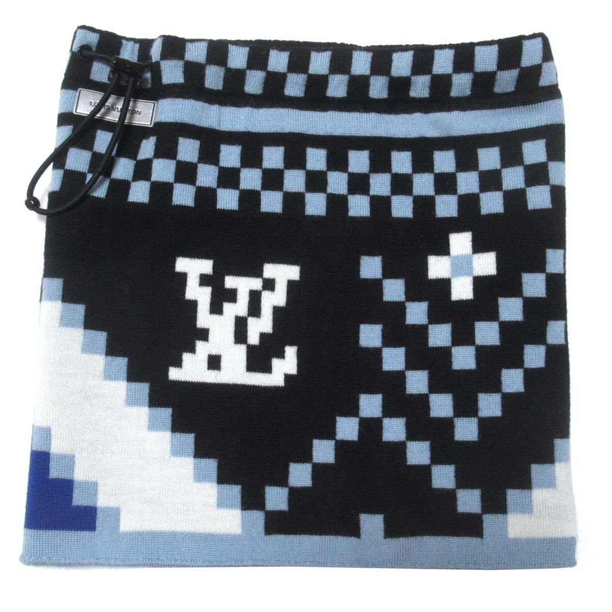 美品 22AW LOUIS VUITTON ルイヴィトン スヌード・LV スノー ネック