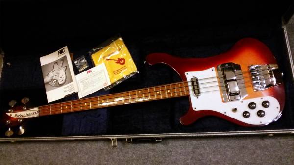 ポール マッカートニー Rickenbacker 4001 V63 LH 左用 ベース の入札 
