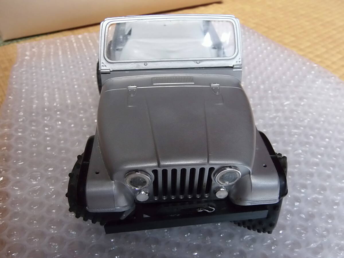 長期保管品の マルイ製 1／18 プラモデル ジープ JEEP CJ-7