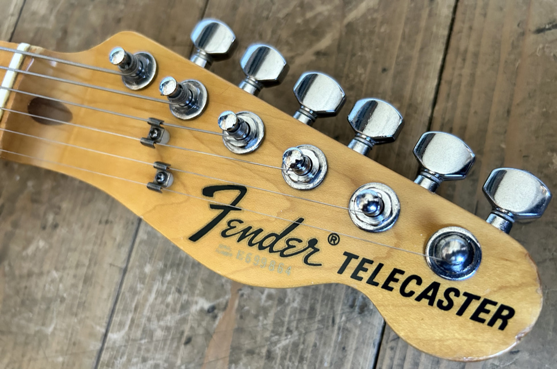 名機 Fender JAPAN TL72-55M(CTL-50M) Natural Eシリアル 1984-1987年