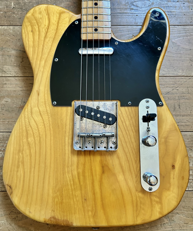 名機 Fender JAPAN TL72-55M(CTL-50M) Natural Eシリアル 1984-1987年