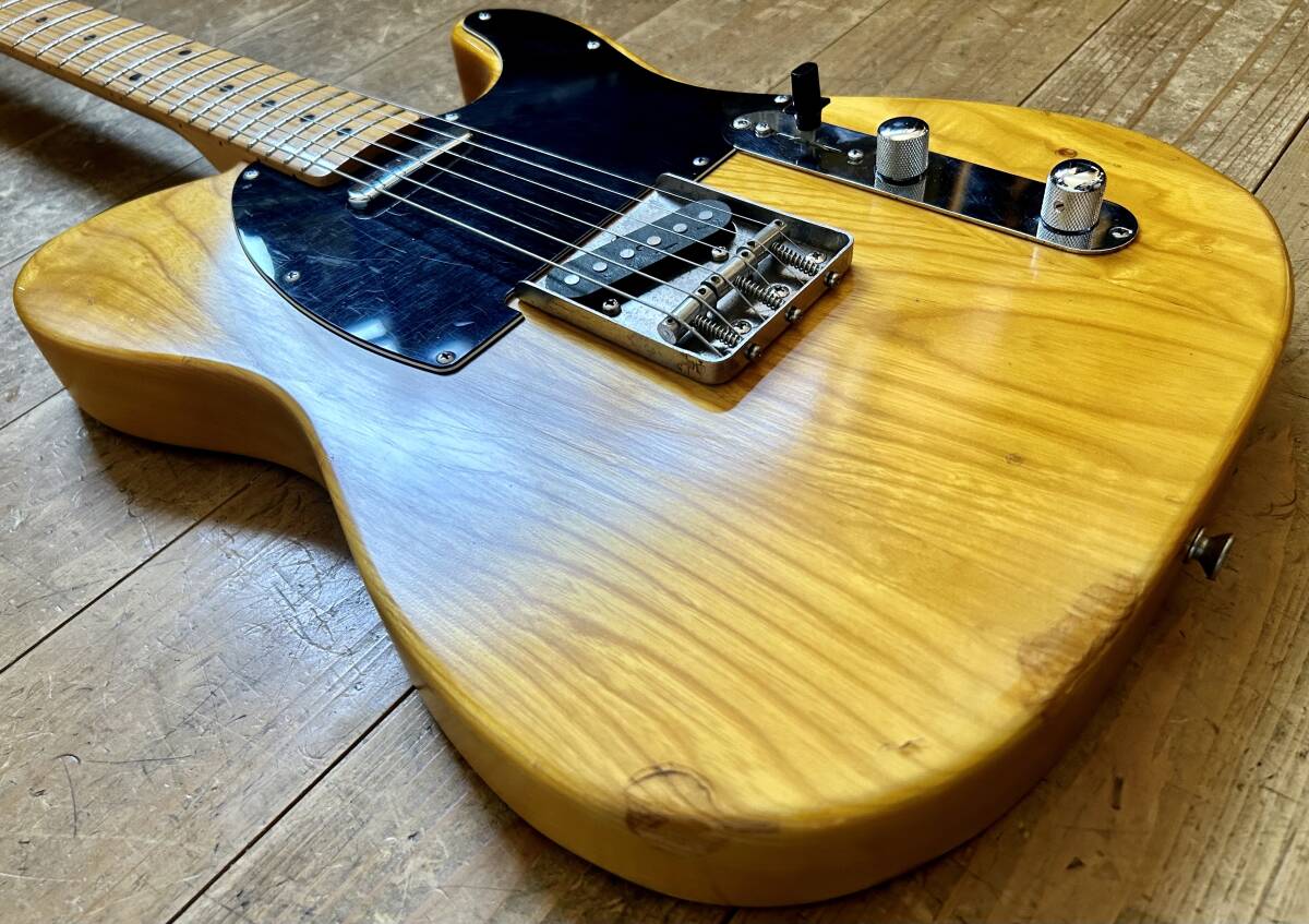 名機 Fender JAPAN TL72-55M(CTL-50M) Natural Eシリアル 1984-1987年