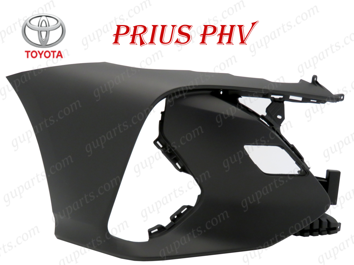 トヨタ プリウス PHV ZVW52 H29/2~ フロント 右 バンパー サイド ボディ パーツ センサー 穴無 52112-47901 52112-47080-B1 プリウス ZVW52 PHV H29.2~ スパッタゴールド フィルム