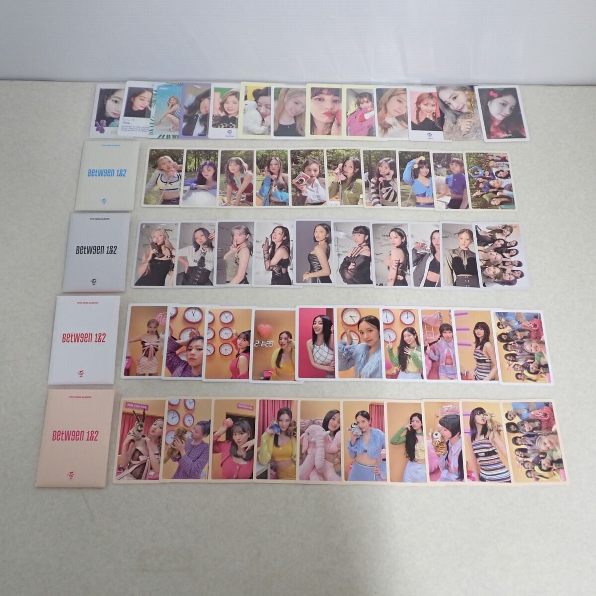 TWICE トレカ ダヒョン/サナ/11th ALBUM BetWeen 1&2 等 まとめて50枚 