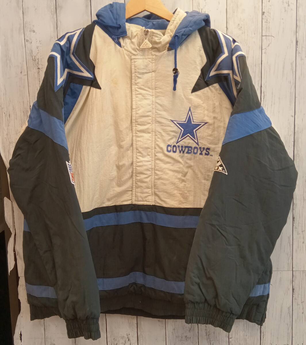APEXONE NFL ダラス カウボーイズ アノラック パーカー XLサイズ 