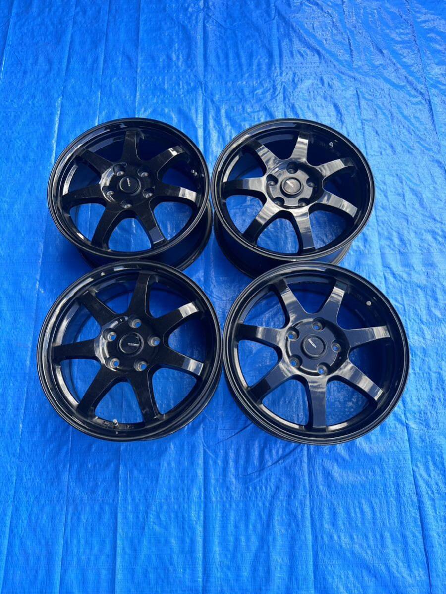 G-SPEED 16インチ 6.5J 5穴PCD114.3 オフセット53 中古アルミホイール4