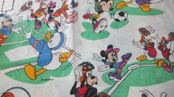 古着屋 ビンテージシーツ ディズニー★ミッキーマウス 輸入古着