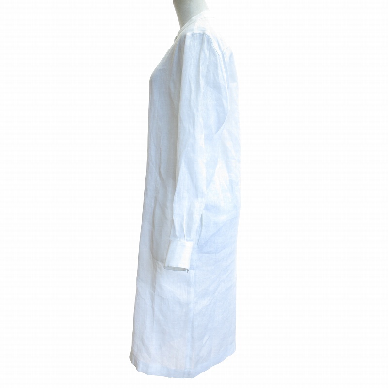 エルメス HERMES マルジェラ期 オーバーサイズリネンシャツワンピース