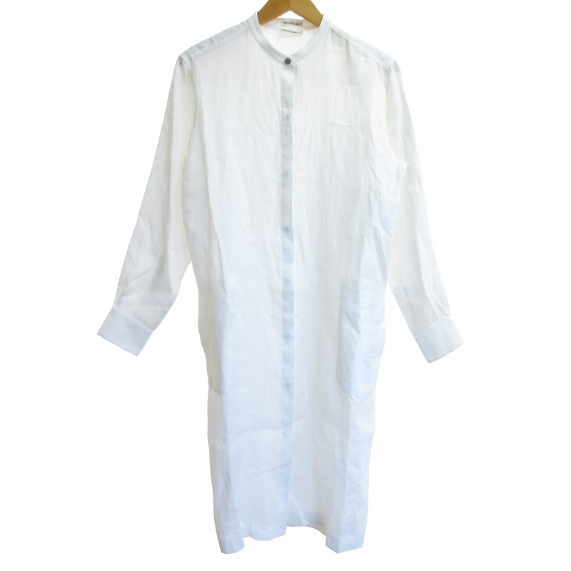 エルメス HERMES マルジェラ期 オーバーサイズリネンシャツワンピース