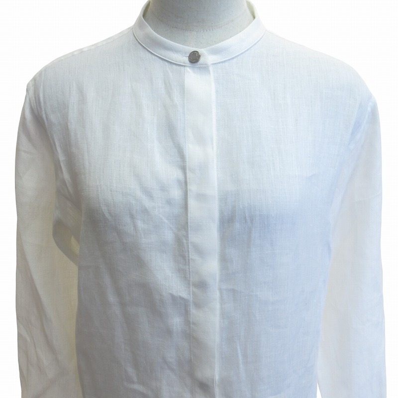 エルメス HERMES マルジェラ期 オーバーサイズリネンシャツワンピース