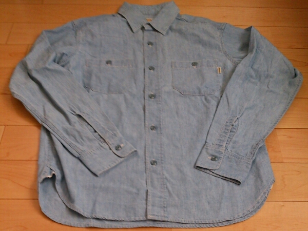 スタンダードカリフォルニア新品シャンブレーシャツロンハーマン