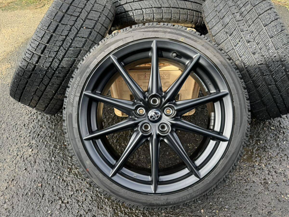 トヨタ GR86 ZN8 RZグレード 純正 ホイール 4本 5H-100 18インチ 7.5J+ 