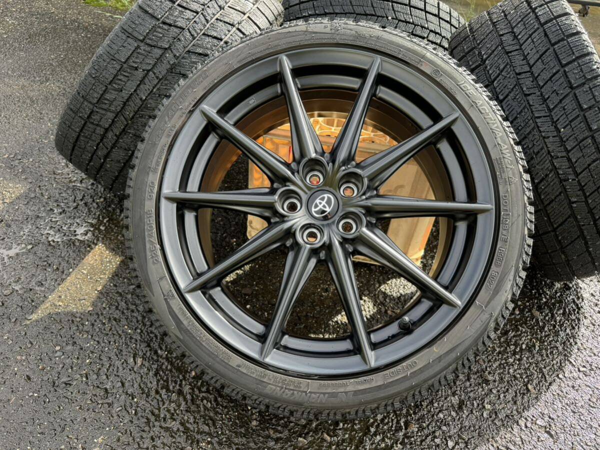 トヨタ GR86 ZN8 RZグレード 純正 ホイール 4本 5H-100 18インチ 7.5J+ 