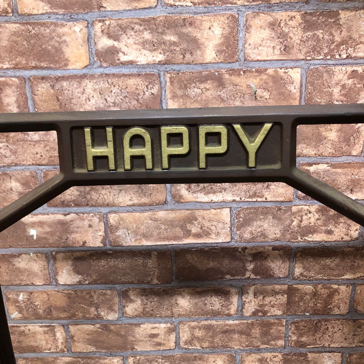 1580 ミシン台 鉄脚 HAPPY ハッピーミシン 作業台 インテリア テーブル 